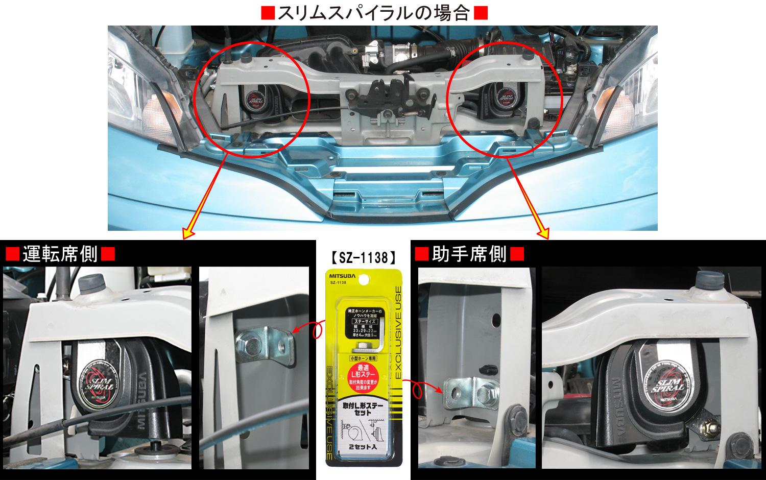 NV200バネット(M20)のホーン交換