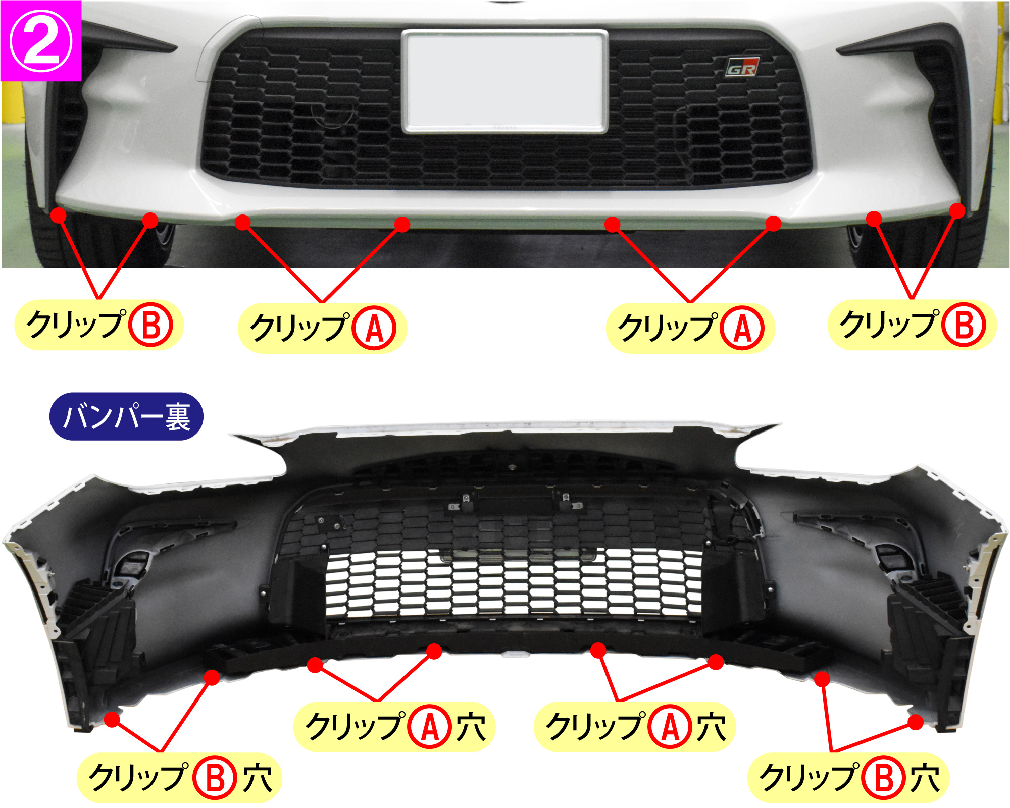 GR86(ZN8)のホーン交換