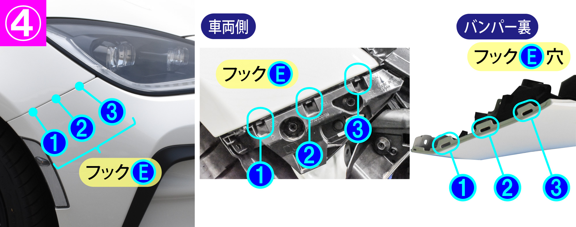 GR86(ZN8)のホーン交換